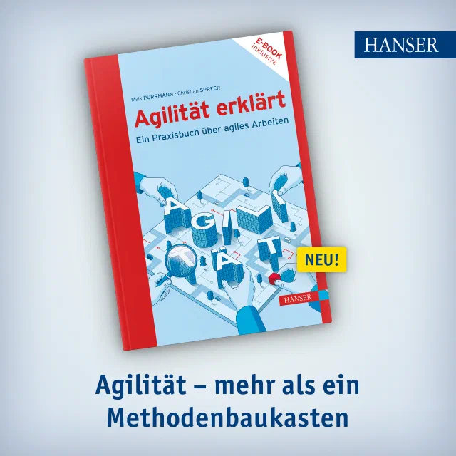 Cover des Buchs Agilität erklärt